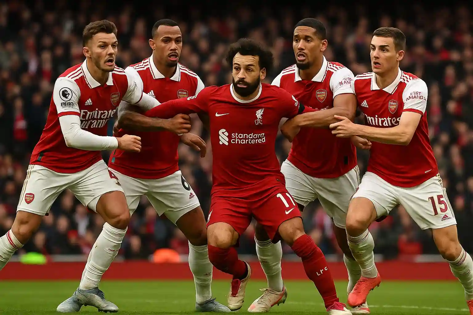 Michael Owen mỉa mai sai lầm tai hại trận Arsenal vs Liver 2 Hàng thủ Arsenal lúng túng trước áp lực Liverpool